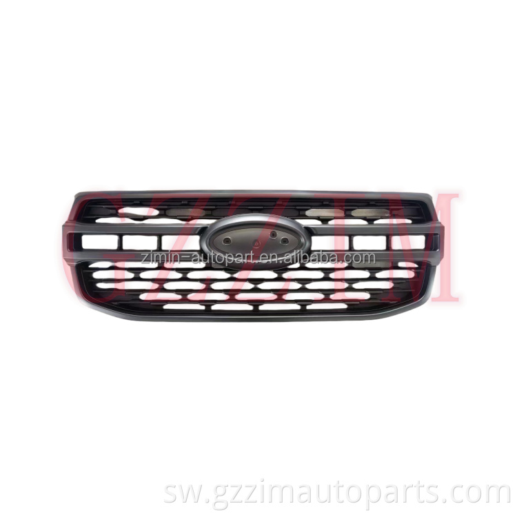 Sehemu za gari grille abs grille ya mbele ya plastiki kwa Ranger XL 2022